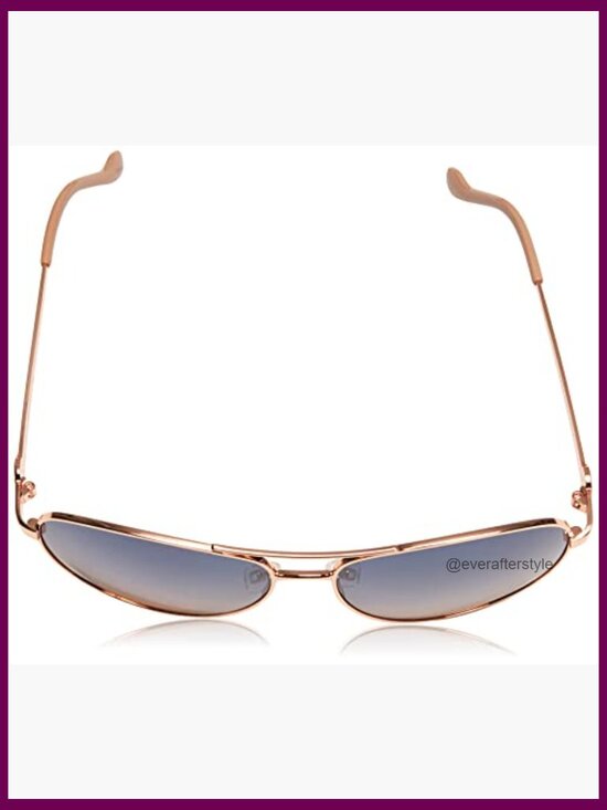 Metal Frame Aviator Sunglasses with UV400 Protection